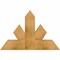 Ekena Millwork Saratoga Rough Sawn Timber Gable Bracket, Western Red Cedar, 36"W x 24"H x 4"D x 6"F, 16/12 Pitch GBW036X24X0406SAR00RWR - alternate 1